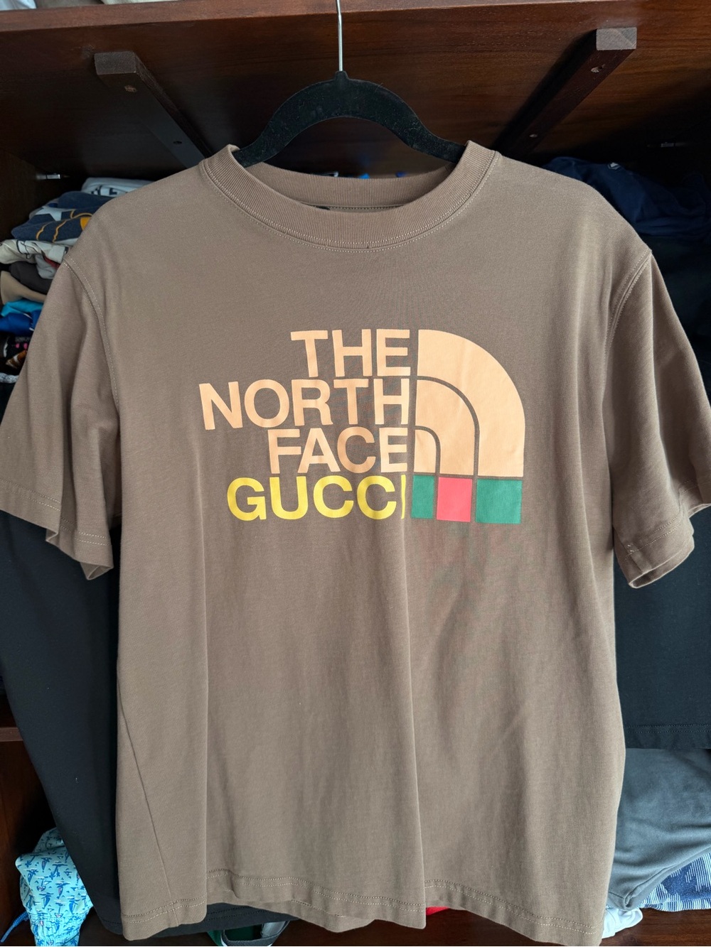 Gucci x The North Face T-Shirt 'Camel'